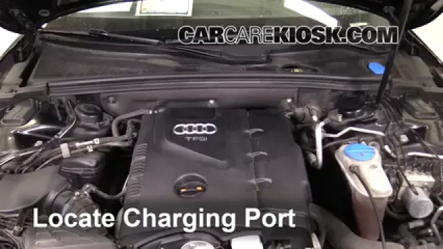 2010 Audi A5 Quattro 2.0L 4 Cyl. Turbo Aire Acondicionado Agregar Freón